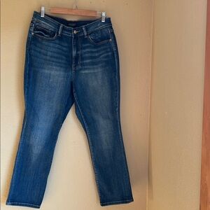 EUC Judy Blue Jeans Skinny Fit Capri 14W